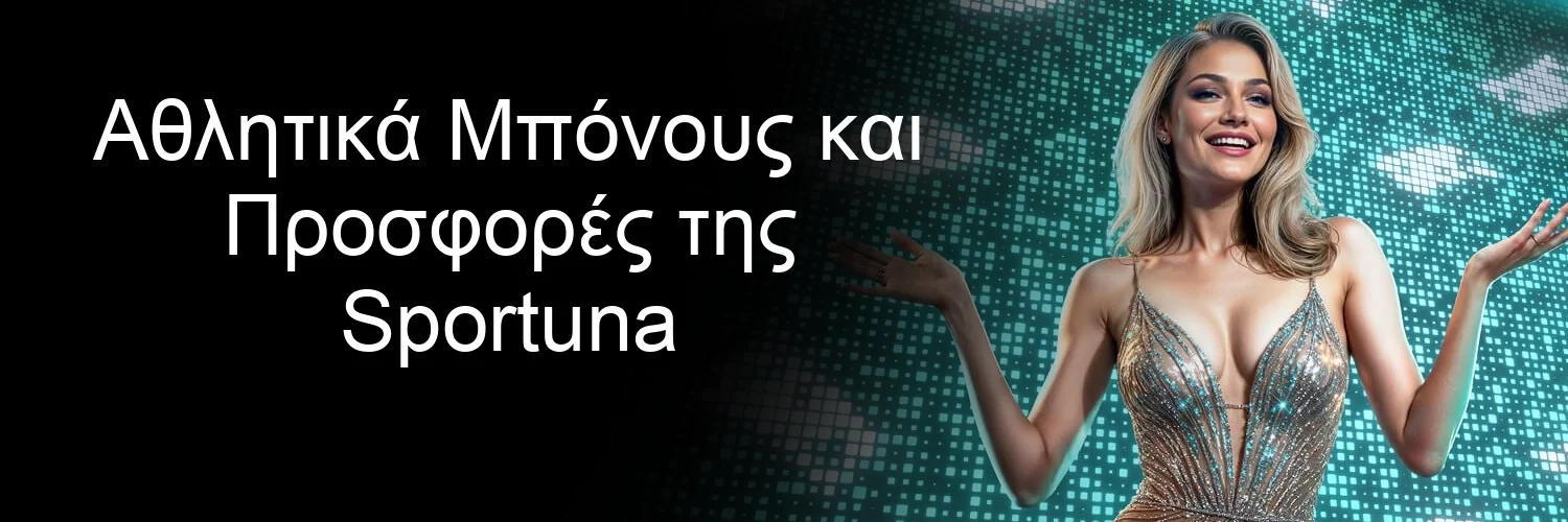 Αθλητικά Μπόνους και Προσφορές της Sportuna Αθλητικά Μπόνους και Προσφορές της Sportuna